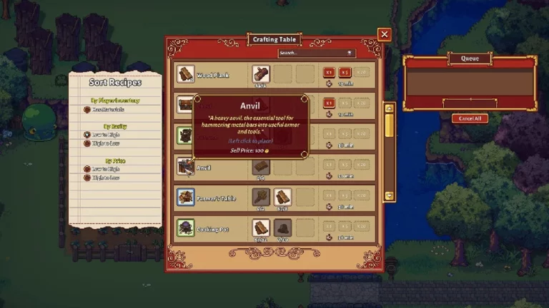 How To Craft Armor And Weapons In Sun Haven - What's Not to Love!