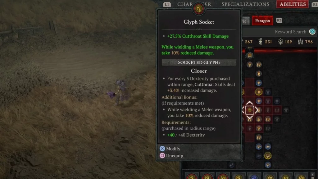 How to Get the Closer Glyph in Diablo 4