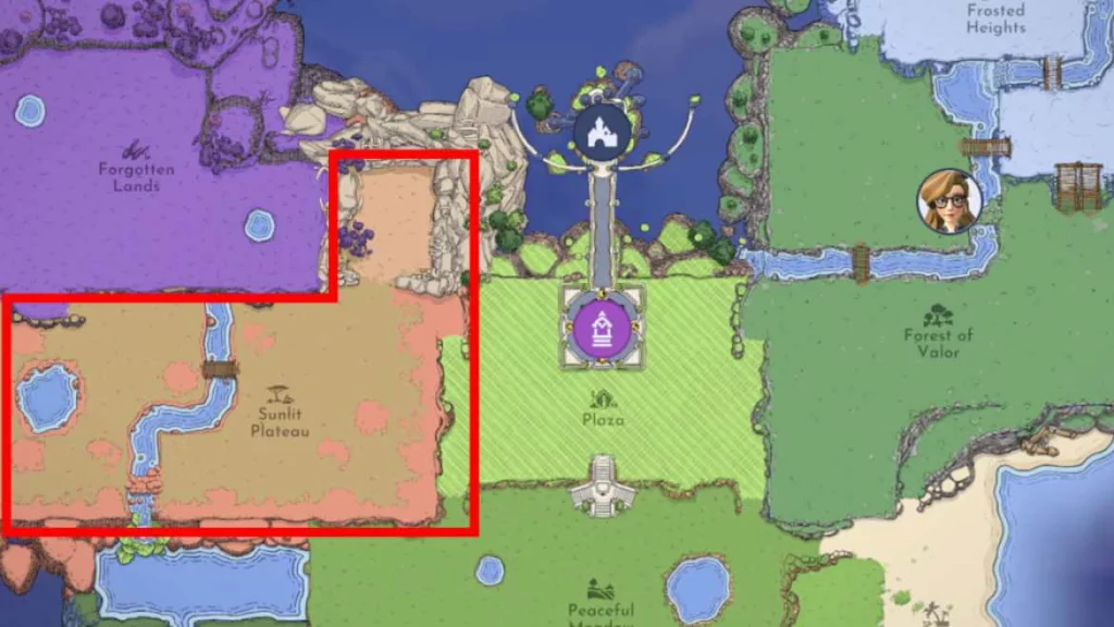 Where to Find Pink Bromeliad in Disney Dreamlight Valley