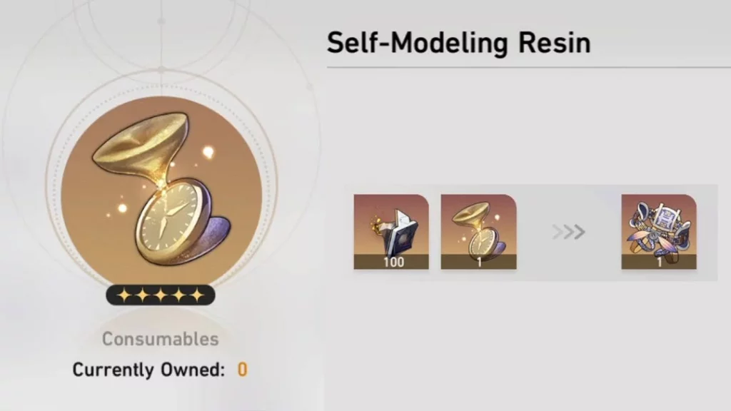 How to Use Self Modeling Resin in Honkai Star Rail - I Wonder What That's For!