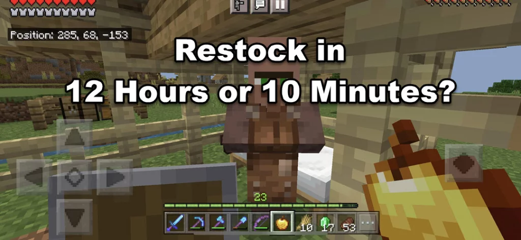 How Long Does it Take for Villagers to Restock Trades in Minecraft? – 12 Hours or 10 Minutes?