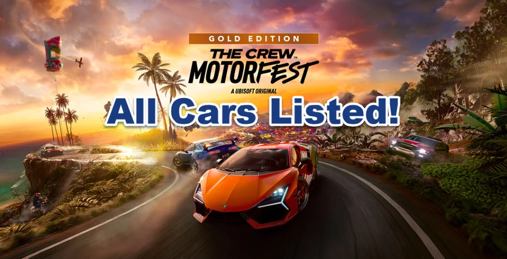 The Crew Motorfest Car List: All Cars Listed