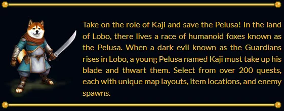 Pelusa Saga - Kaji's Trials, a Cool Indie Game by JonnyManjiro