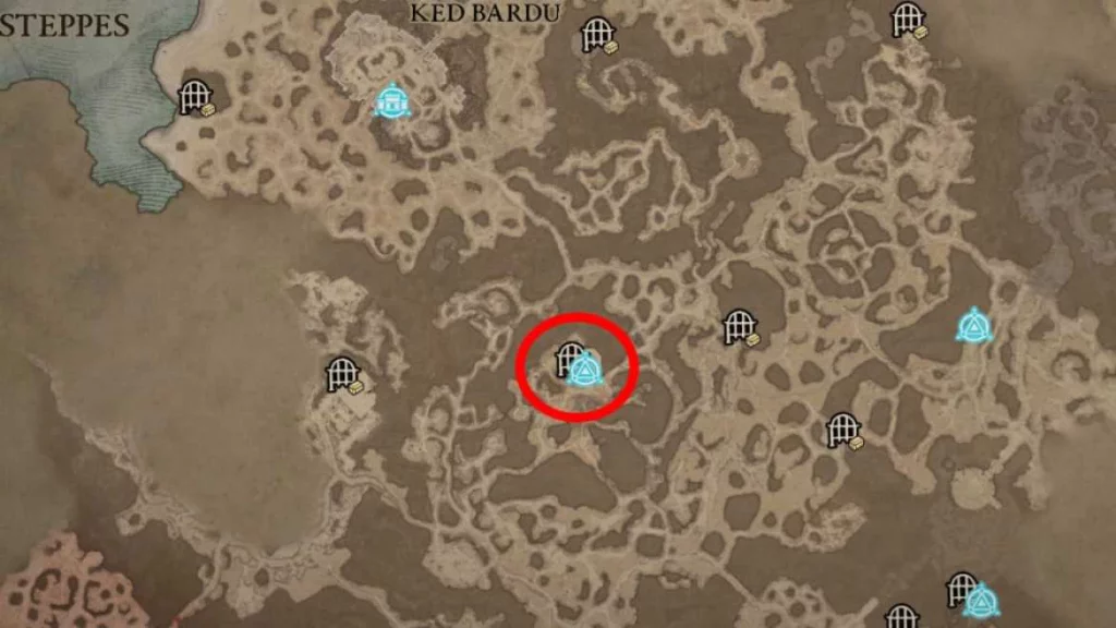 Where is Onyx Hold Dungeon in Diablo 4?