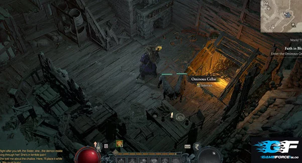 In Diablo 4, You will be able to return to Kvera's House once you have killed the demons in the Ominous Cellar. - GameForce Blog In Diablo 4, You will be able to return to Kvera's House once you have killed the demons in the Ominous Cellar.