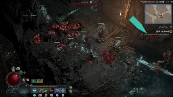 Upon your arrival in Margrave, head east to the Western Tunnels area where you will be able to slay Bandits and consecrate the Silver Chalice. - GameForce Blog Upon your arrival in Margrave, head east to the Western Tunnels area where you will be able to slay Bandits and consecrate the Silver Chalice.