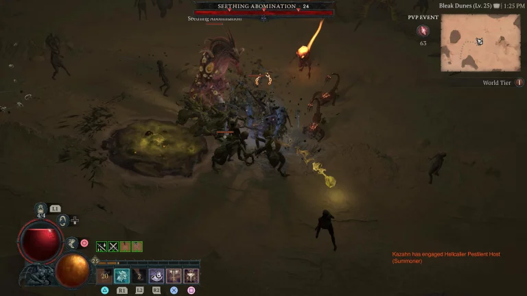 How to Defeat Seething Abomination in Diablo 4 - Avoid the Poison Bombs!
