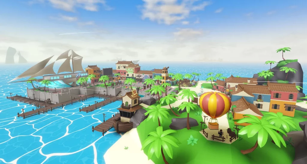 Port Jackson in Roblox Fishing Simulator