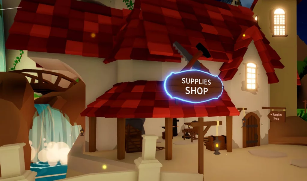 Morgan's Supplies Shop in Roblox Fishing Simulator