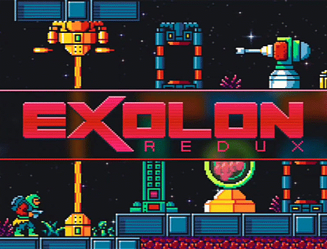 Exolon: REDUX a Very Cool Game Courtesy of Indie Game Dev Ben James