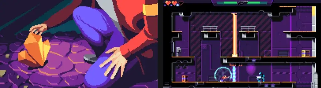 LUNARK a Cool Indie Game by WayForward and Canari Games