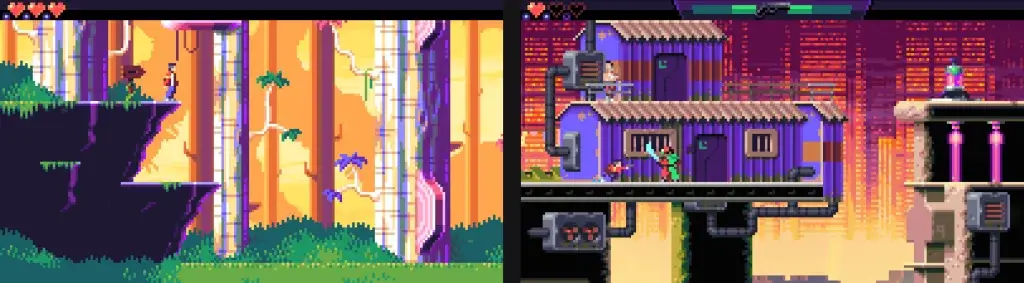 LUNARK a Cool Indie Game by WayForward and Canari Games
