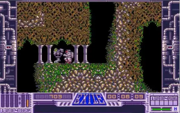 Exile - Atari ST Game Play