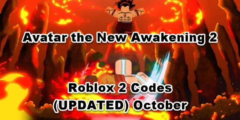 Roblox Avatar the New Awakening 2 Codes (UPDATED) October