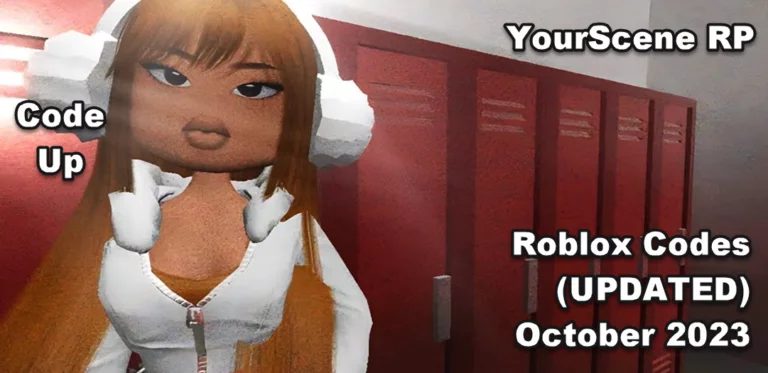 Roblox YourScene RP Codes (UPDATED) October 2023