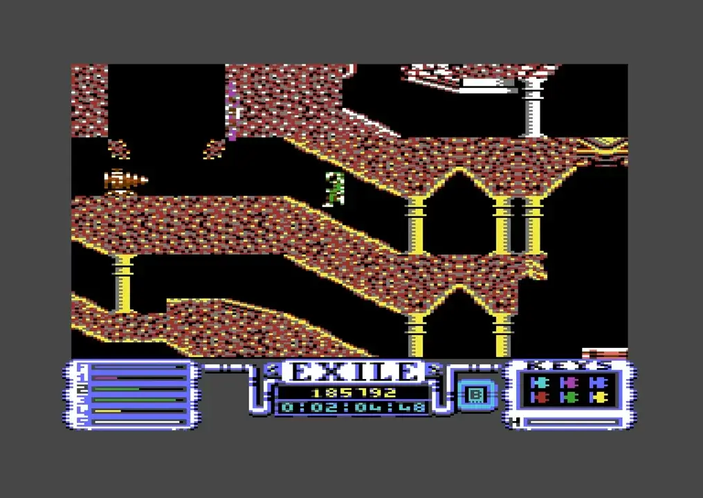 Exile Commodore 64 Long Play