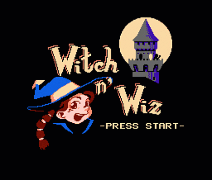 Witch N' Wiz is a Cool Indie NES Game by Matt Hughson - GameForce Blog Witch N' Wiz is a Cool Indie NES Game by Matt Hughson