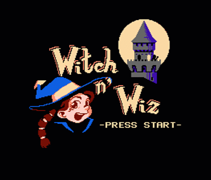 Witch N' Wiz is a Cool Indie NES Game by Matt Hughson - GameForce Blog Witch N' Wiz is a Cool Indie NES Game by Matt Hughson
