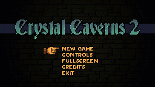 Crystal Caverns 2 is a Cool Platformer by Indie Game Dev Ben James