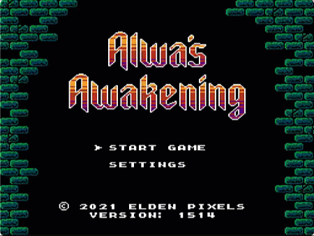 Alwa's Awakening (DLC) is an 8-bit Remake for the NES by Indie Game Dev Elden Pixels