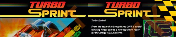 Experience Turbo Sprint Racing, an Amiga AGA Remake by Geezer Games