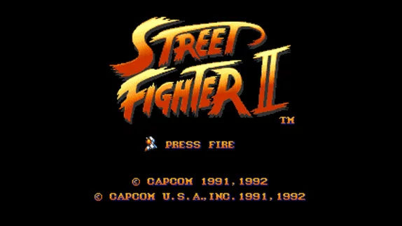 Street Fighters 2 Amiga Port - GameForce Blog Street Fighters 2 Amiga Port