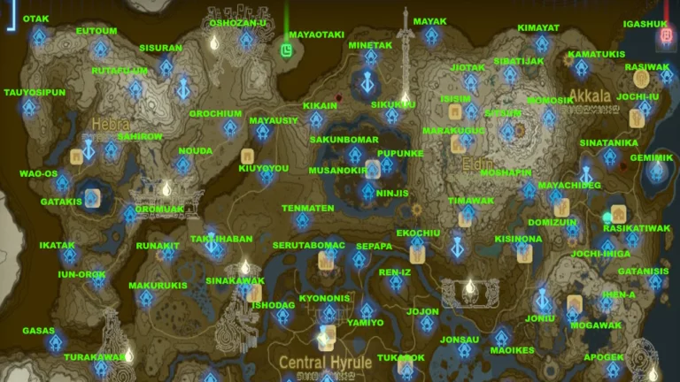 How Many Shrines are There in Tears of the Kingdom (TOTK)?