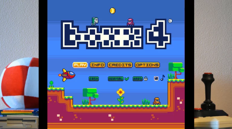 Boxx 4 is a Cool and Colorful Retro Platformer for the Commodore Amiga by Retroguru - GameForce Blog Boxx 4 is a Cool and Colorful Retro Platformer for the Commodore Amiga by Retroguru