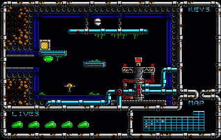 Ooze-The-Escapeb - GameForce Blog Ooze : The Escape is a Cool Amiga Platformer Port from ZX Spectrum by BubbleSoftGames