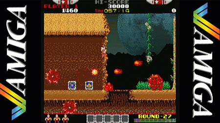Exploring the Retro Amiga AGA Platformer 'Rygar' by Geezer Games