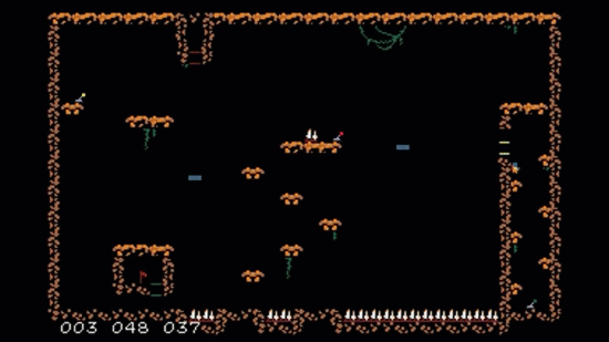 Space Cavern Blaster is a Cool 8-bit Retro Platformer for C64, Amiga and Sega MegaDrive by dotmos and samvieten - GameForce Blog Space Cavern Blaster is a Cool 8-bit Retro Platformer for C64, Amiga and Sega MegaDrive by dotmos and samvieten