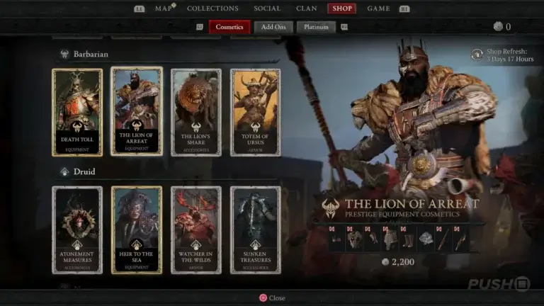 When Does the Shop Refresh in Diablo 4?