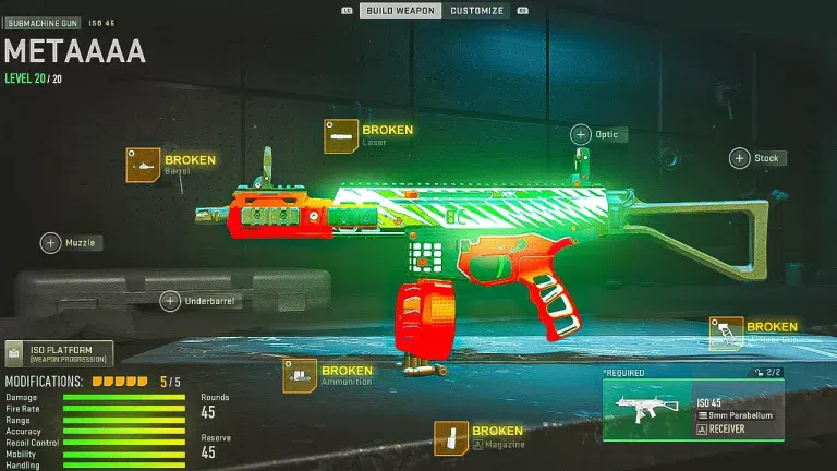 Best ISO 45 Loadout in Warzone 2 and DMZ - GameForce Blog Best ISO 45 Loadout in Warzone 2 and DMZ