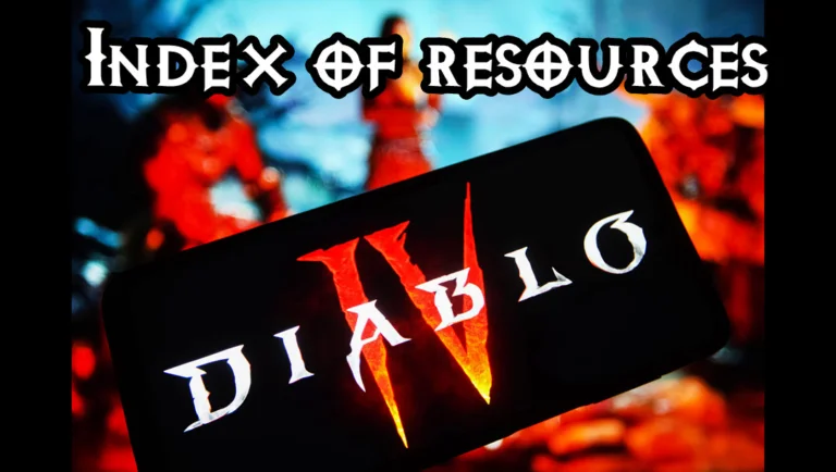 Our Diablo 4 Index