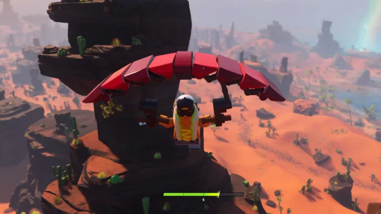 How to Find the Dry Valley Mesas Desert in LEGO Fortnite