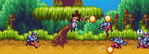 Gunstar Heroes is a Cool SEGA MegaDrive Original Developed by Treasures and Published by SEGA
