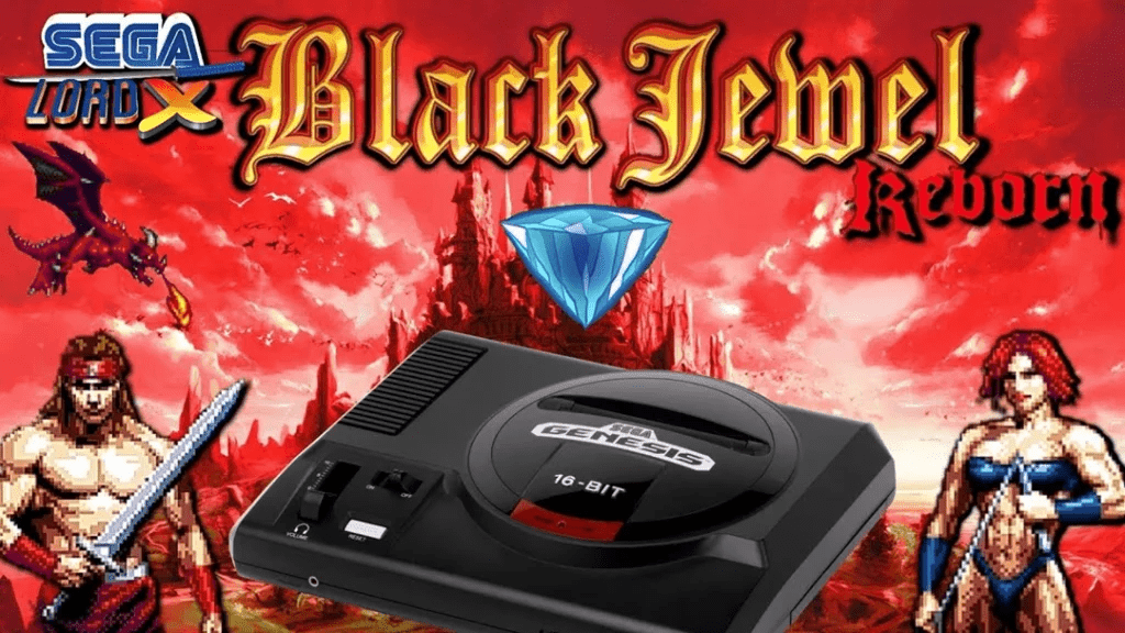 Black Jewel Reborn is a Cool Retro Indie Game for the SEGA Mega Drive by PSCDGames