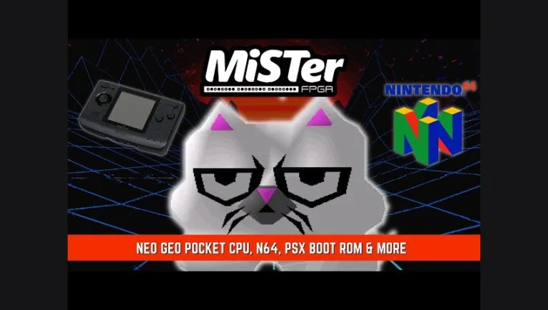 MiSTer FPGA News – Neo Geo Pocket CPU, N64, PSX Boot ROM & More