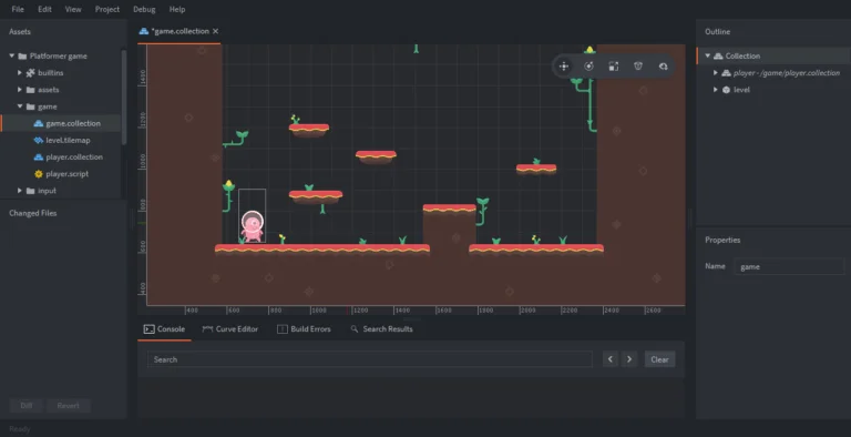 Updating properties at editor time in DeFold?