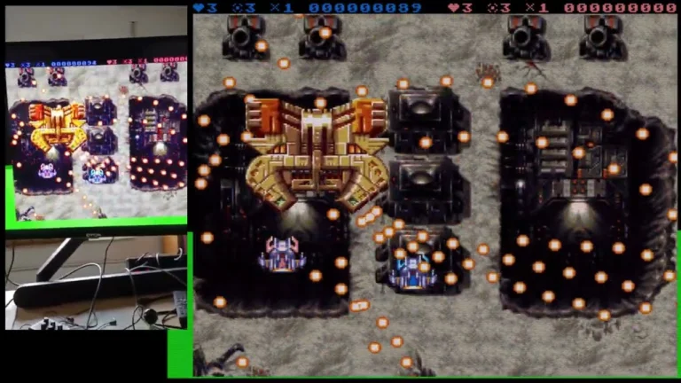 Hyperborea Resurrected - An eye candy bullet hell shooter is teased on a stock A1200!