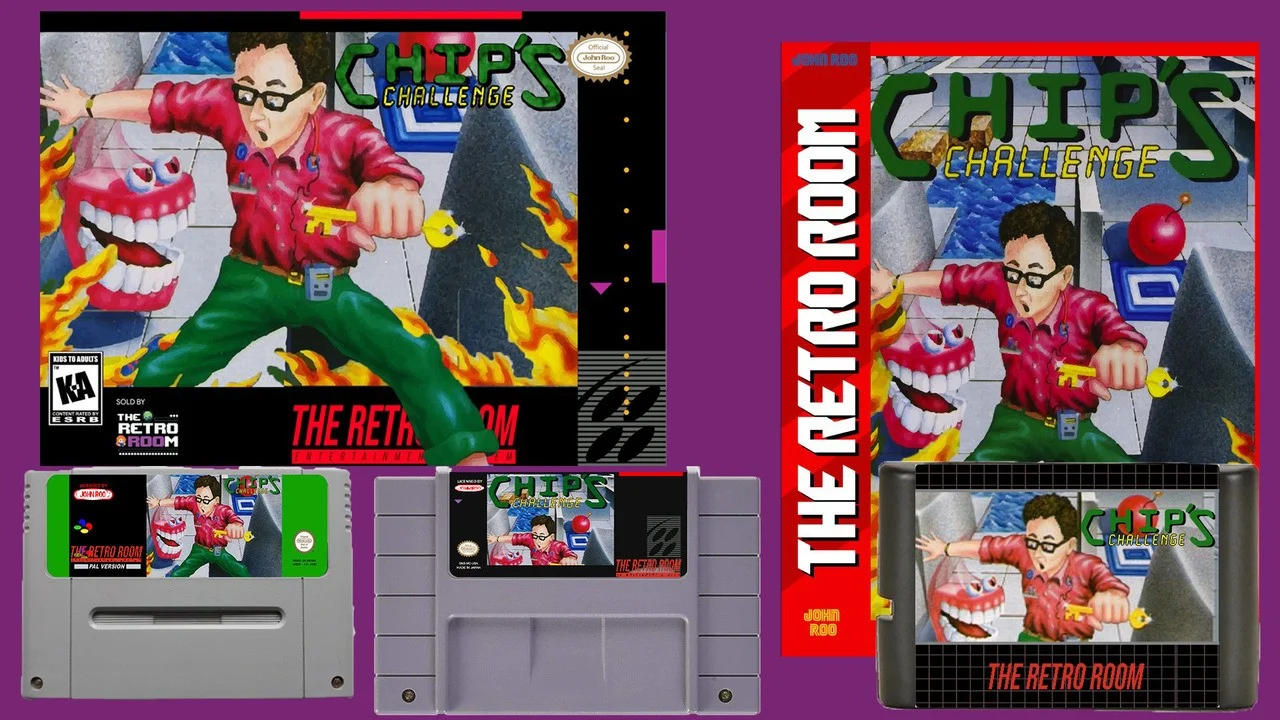1989 Chip's Challenge Box Art