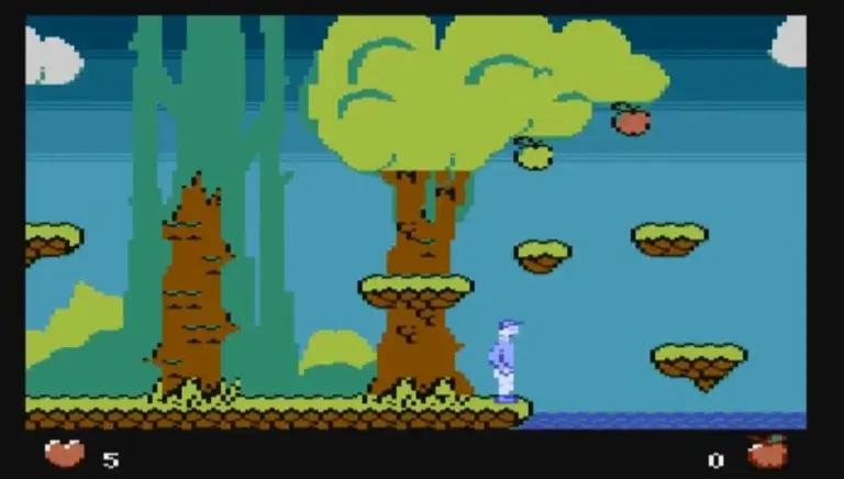 Dude Story - An adventure platformer released for the Atari XL/XE by Mq Mariusz Ejchsztet