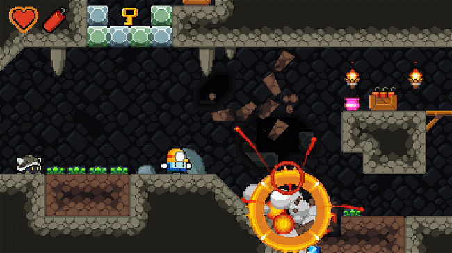 Mine Blast is a Cool Platform Dungeon Crawler Combo by Neutronized
