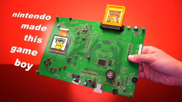An Up Close Look At A Rare Game Boy Color Development Kit Prototype