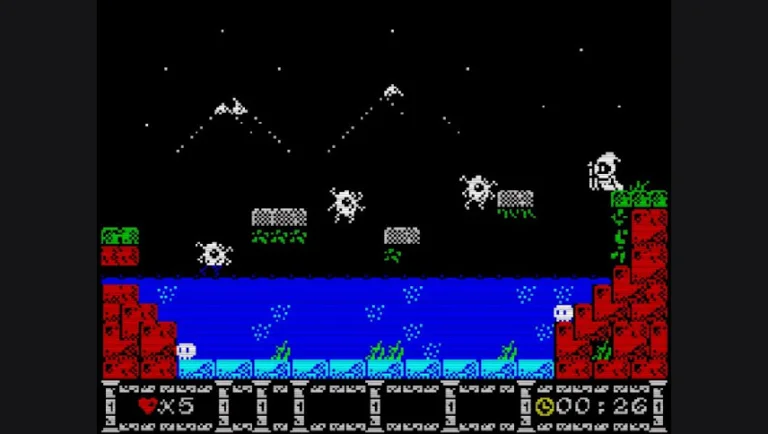 Sorcerer Kid Adventure - A challenging Arcade Platformer released for the ZX Spectrum by Vidaextraretro
