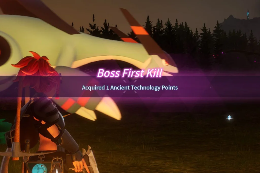 Get 5 Ancient Technology Points by defeating major bosses in Palworld