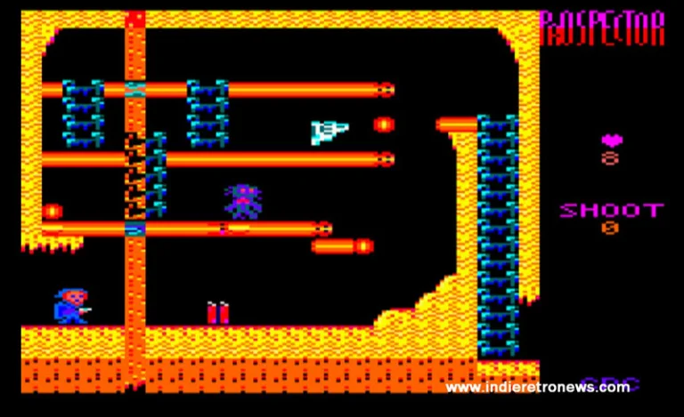 Prospector 2024 - A creepy platformer from the ZX Spectrum arrives on the Amstrad CPC!