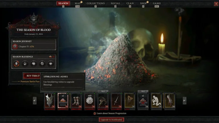 How to Fix the Smoldering Ashes Disappearing Bug in Diablo 4?