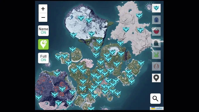 One of the Best Palworld Fast Travel Interactive Maps - GameForce Blog One of the Best Palworld Fast Travel Interactive Maps