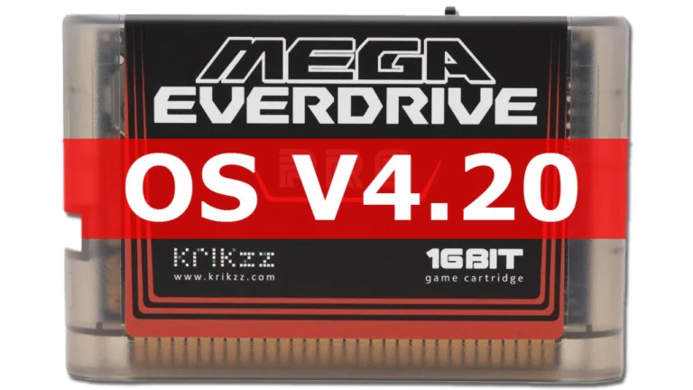Mega Everdrive Pro Firmware Update v4.20